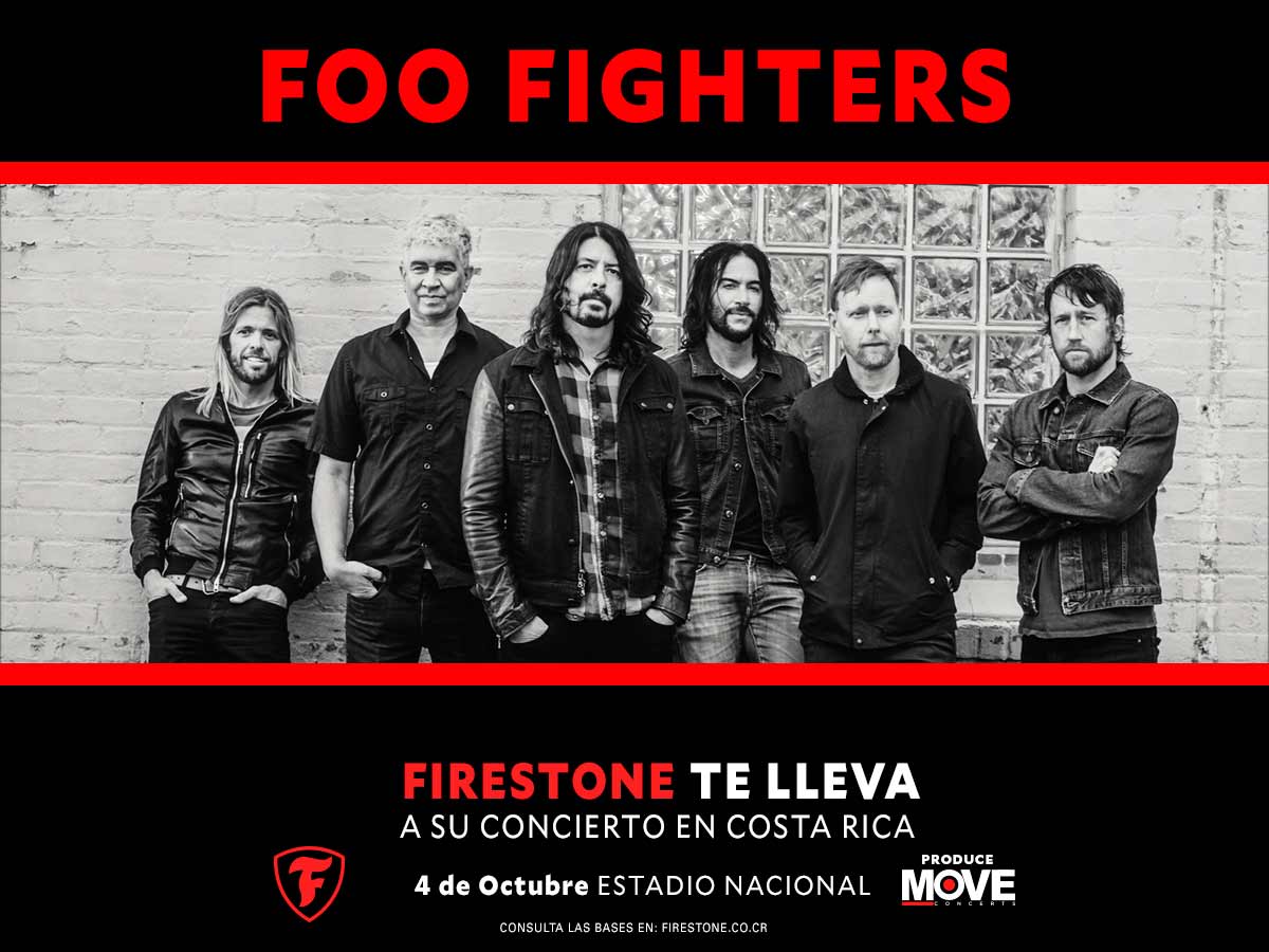 Firestone llevará a una banda de Guatemala al concierto de Foo Fighters en Costa Rica