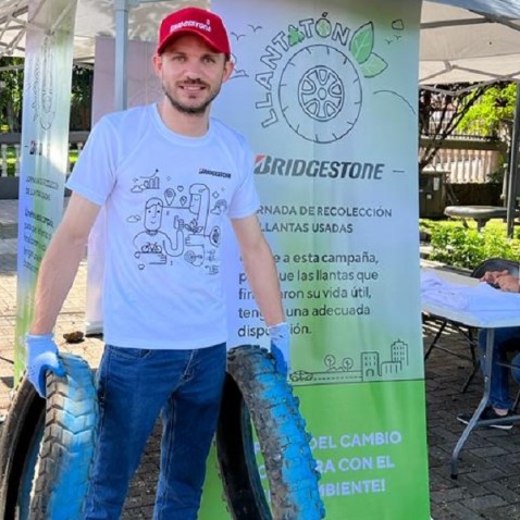llantatón Bridgestone en Costa Rica